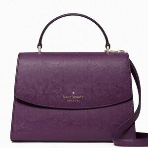 Kate Spade Darcy Top Handle Satchel In Ripe Plum